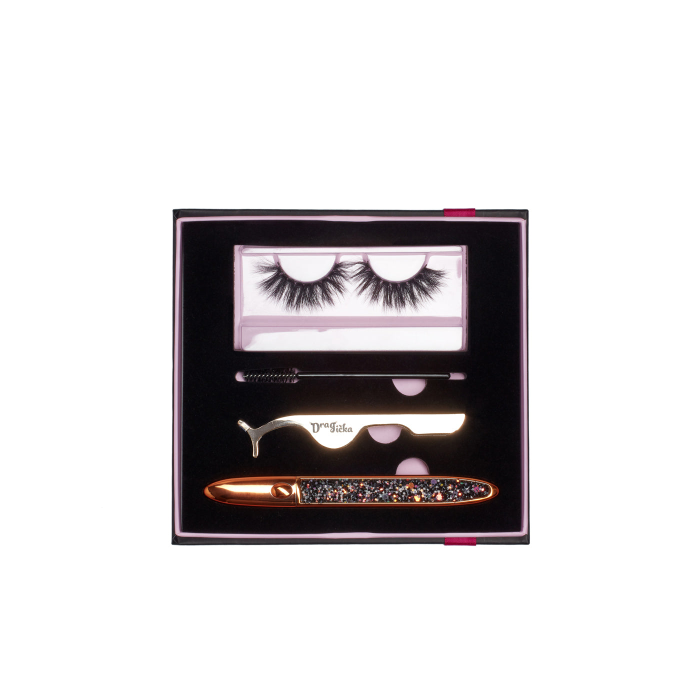 False Eyelashes Complete Kit